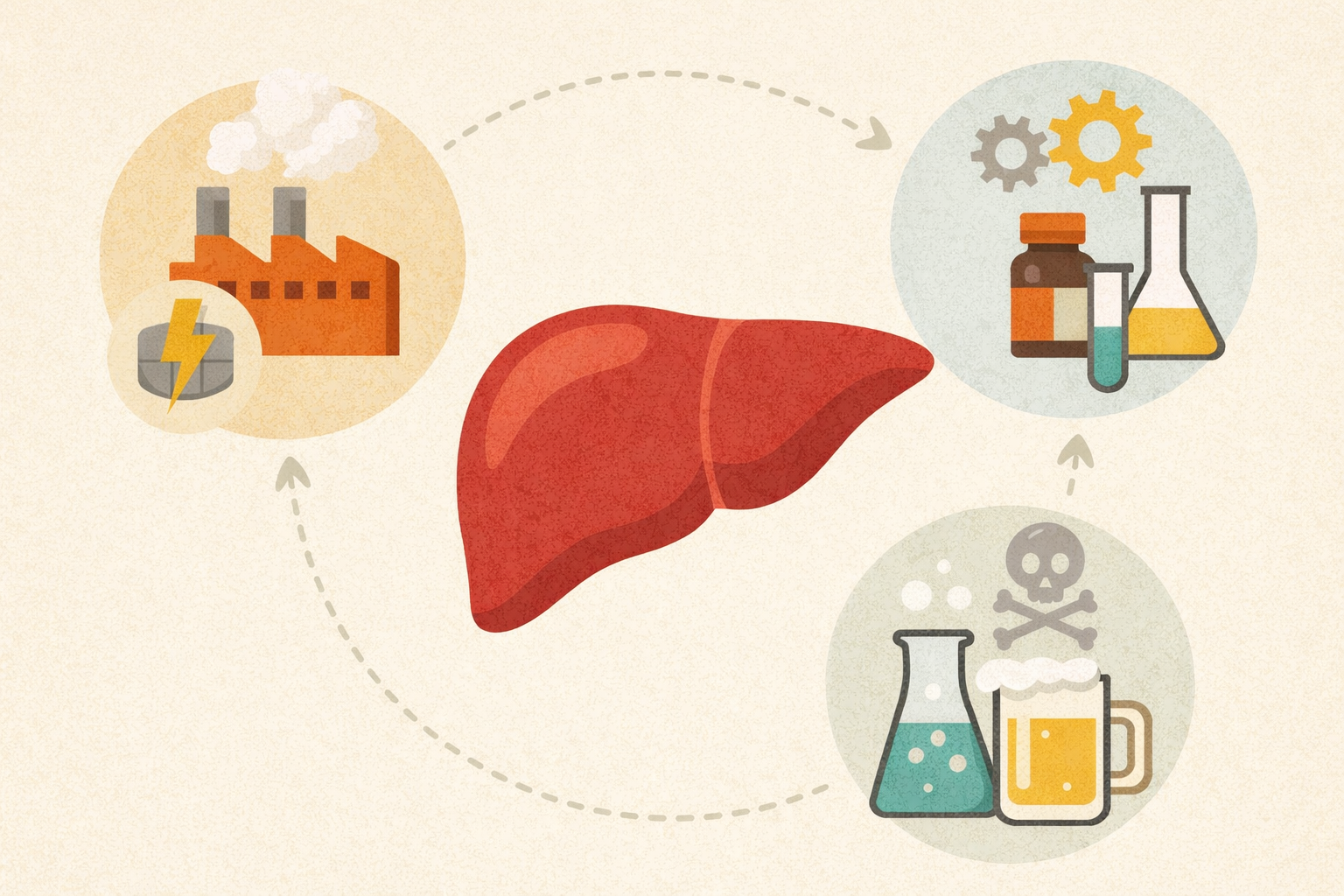 肝臓が担う3つの大切な仕事とは？